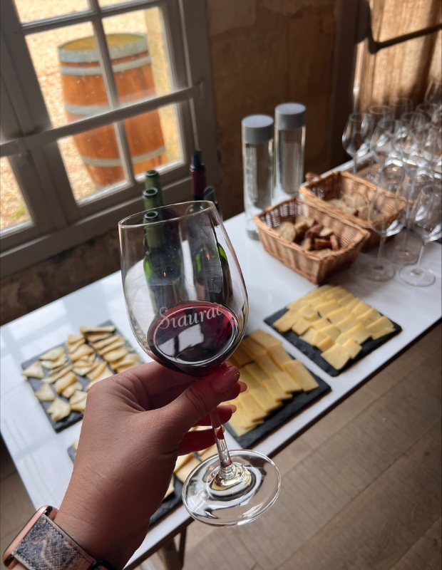 Wine and cheese